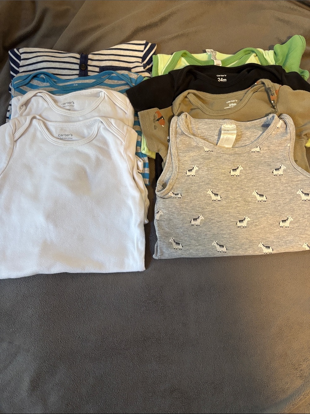 Baby Boy Bodysuits (24 Months)